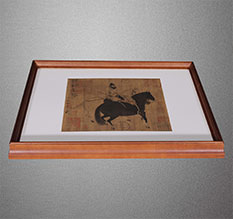 北海书画装裱配框服务案例